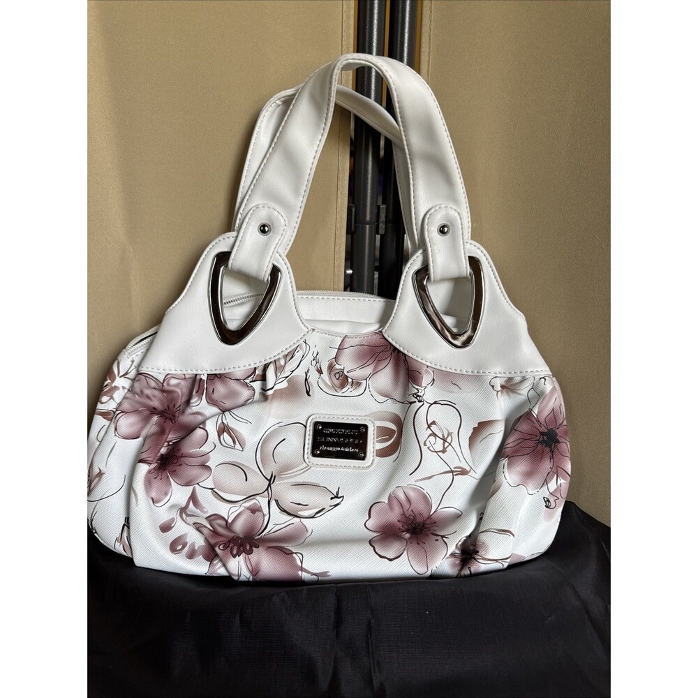 Luxury Handbags Flower Design Top-handle Ladies Handbag Women Shoulder Bags PU L